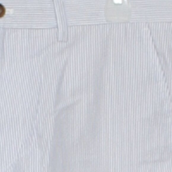 J crew factory blue and white striped seersucker cotton shorts - Picture 2 of 6